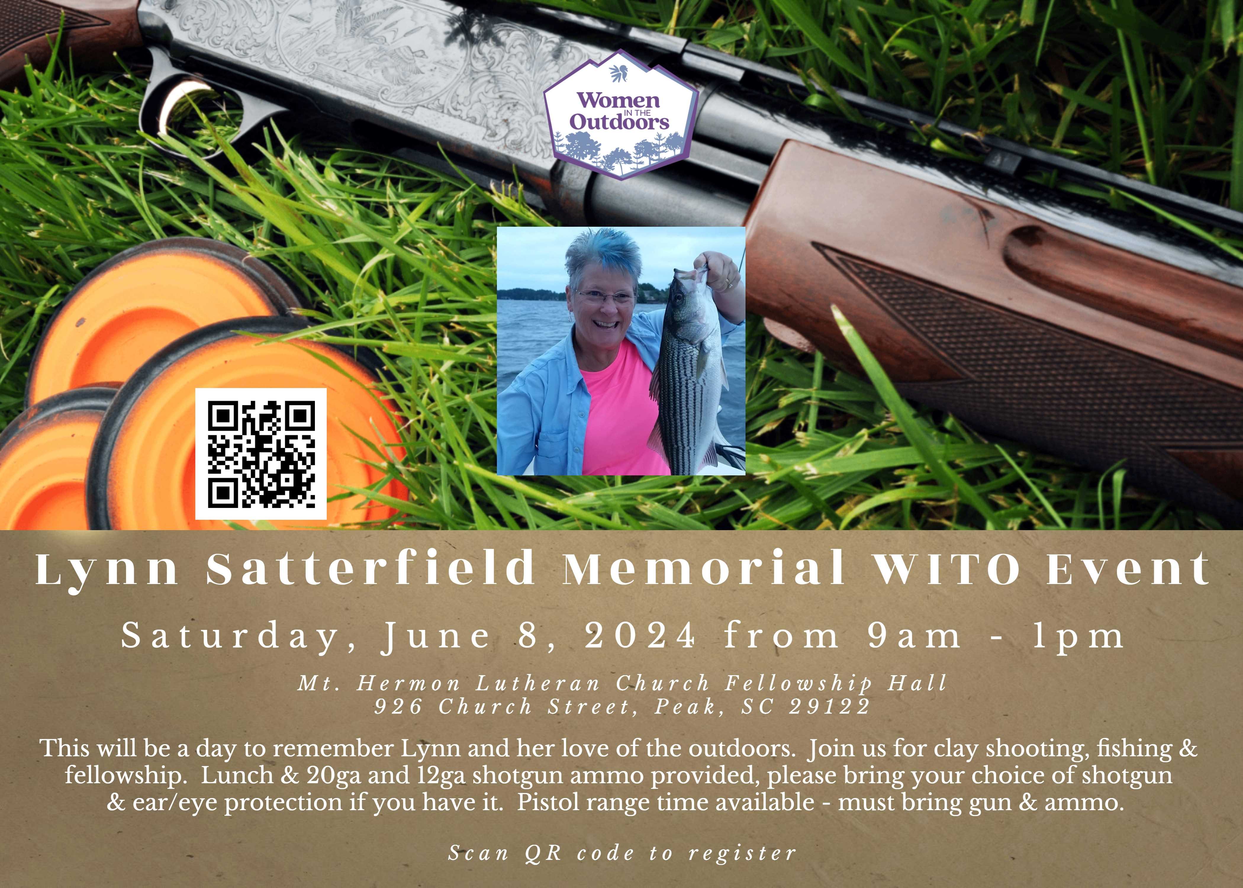 Lynn Satterfield Memorial WITO Event @ Mt Hermon Lutheran Chruch